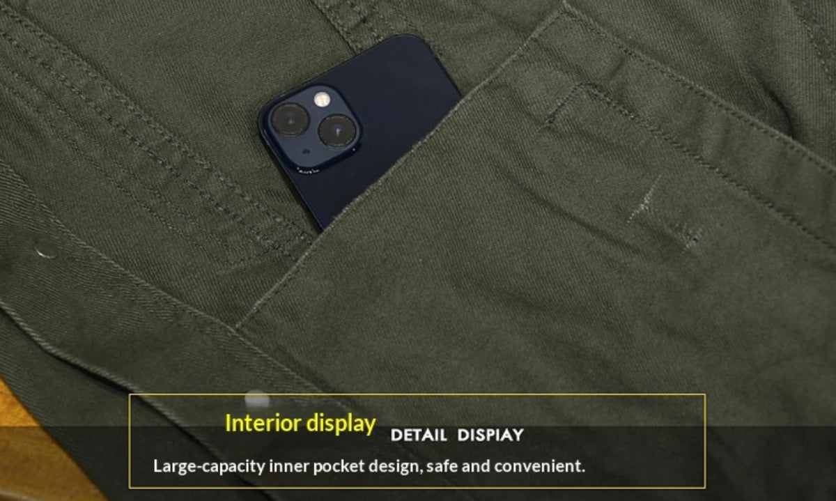 Men’s Classic Denim Jacket, Slim-Fit Casual Outerwear for Daily Wear