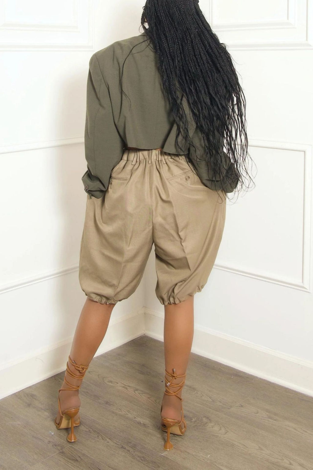 Women’s Loose Casual Bloomers Leg Shaping Shorts