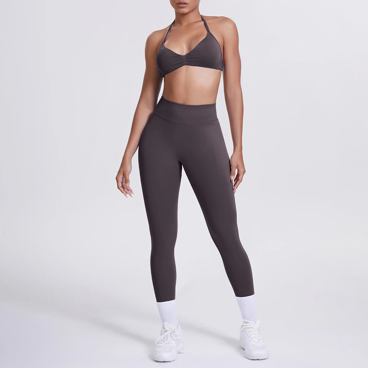 Women’s 2pcs Yoga/Work-Out Set Sports Bra and Tummy Control Leggings