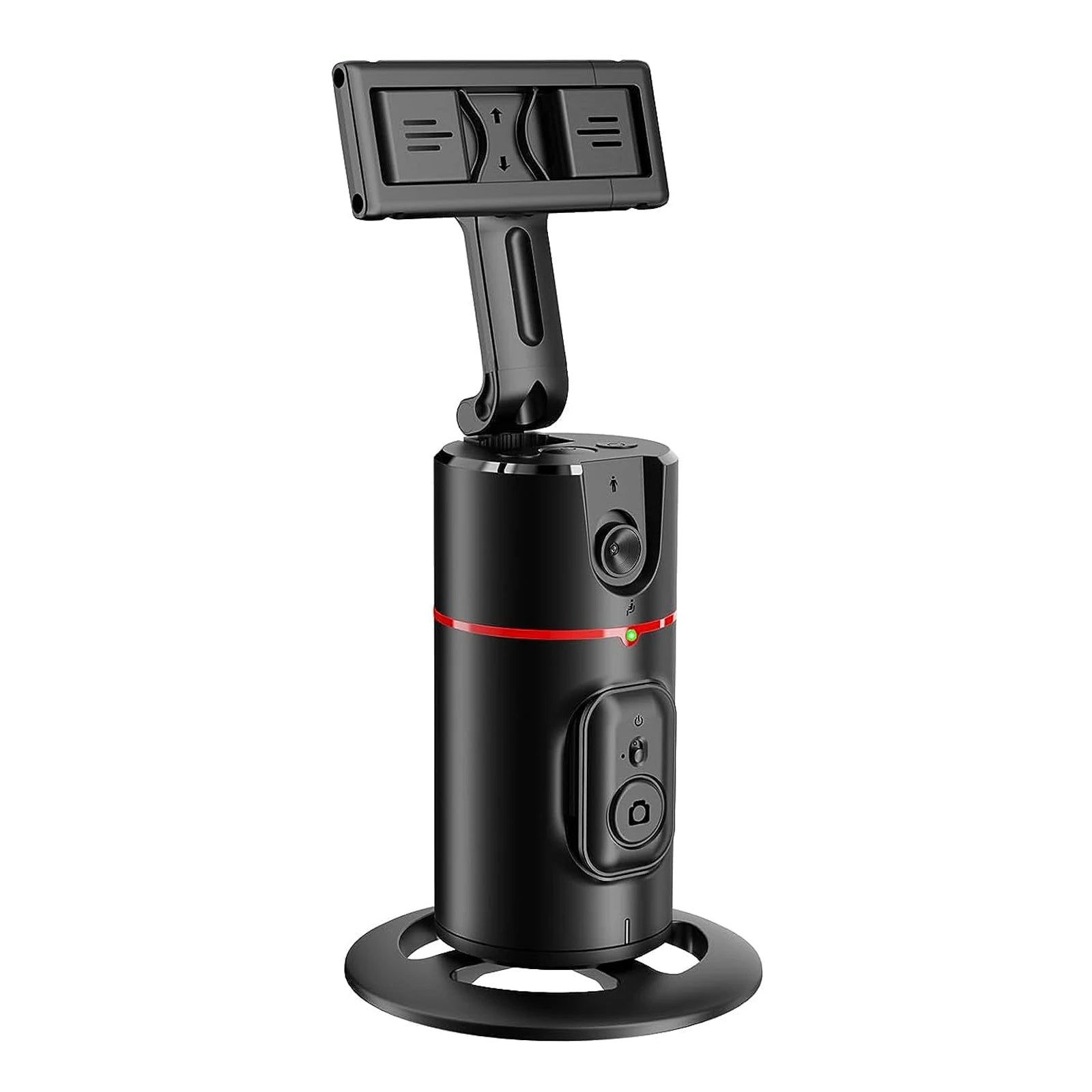 Smart 360° Auto Face Tracking Phone Tripod with Gesture Recognition – No App Required for Live Streaming, Video & Content Creation