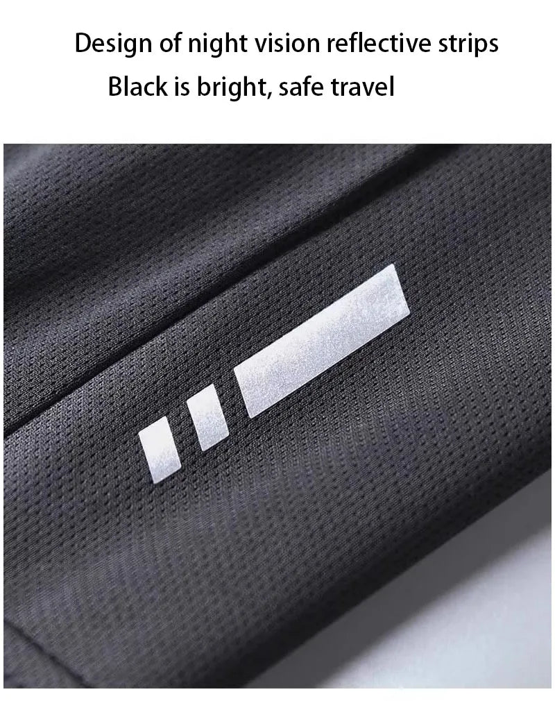 Men's sun-protective long-sleeved and long pants swimsuit.