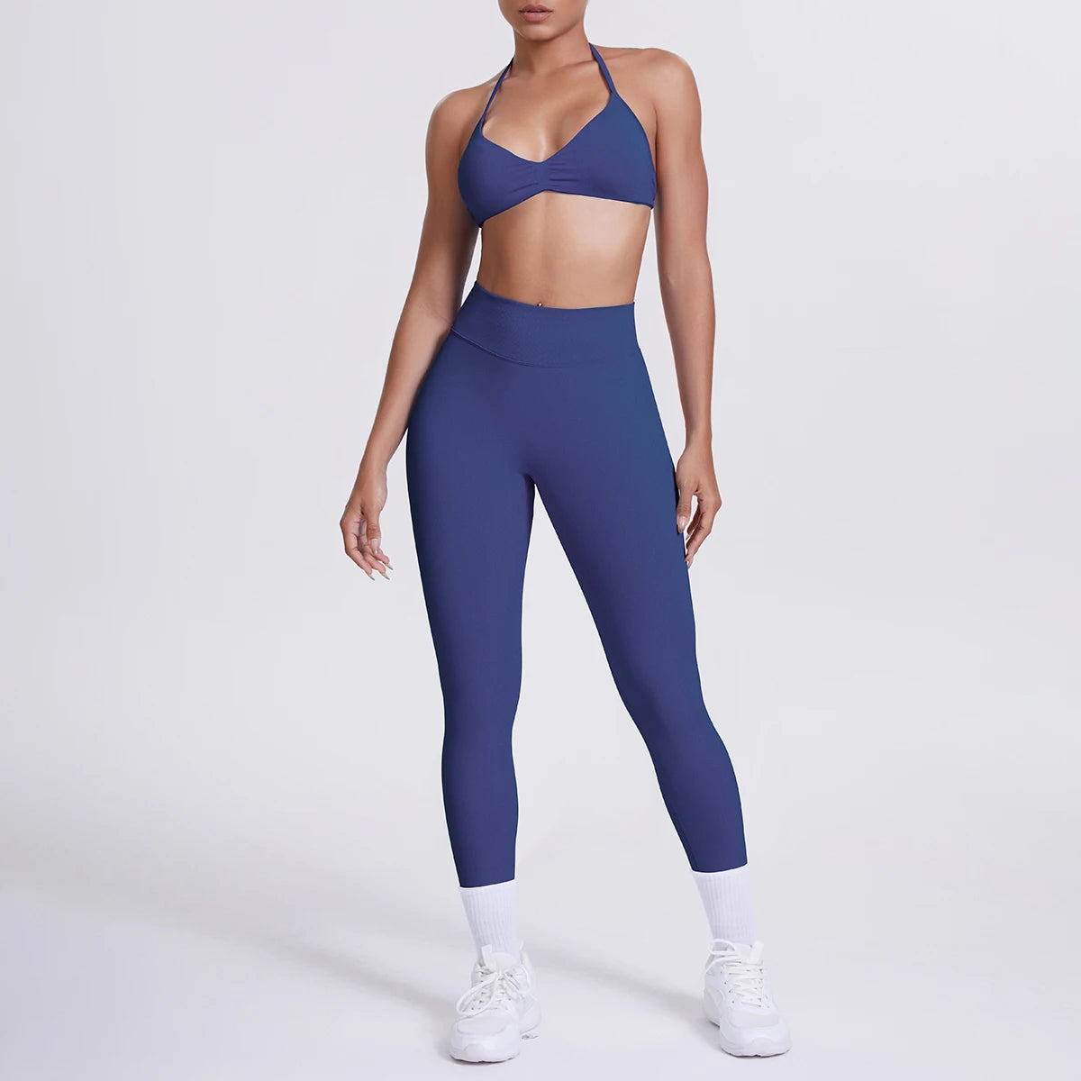 Women’s 2pcs Yoga/Work-Out Set Sports Bra and Tummy Control Leggings