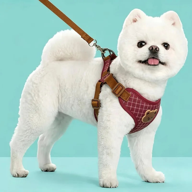 Dog/Cat Harness and Leash Set For Small and Medium Pets