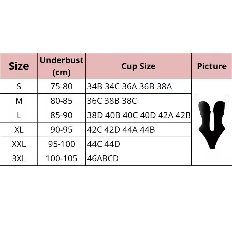Women Backless Body Shape-wear Tummy Control