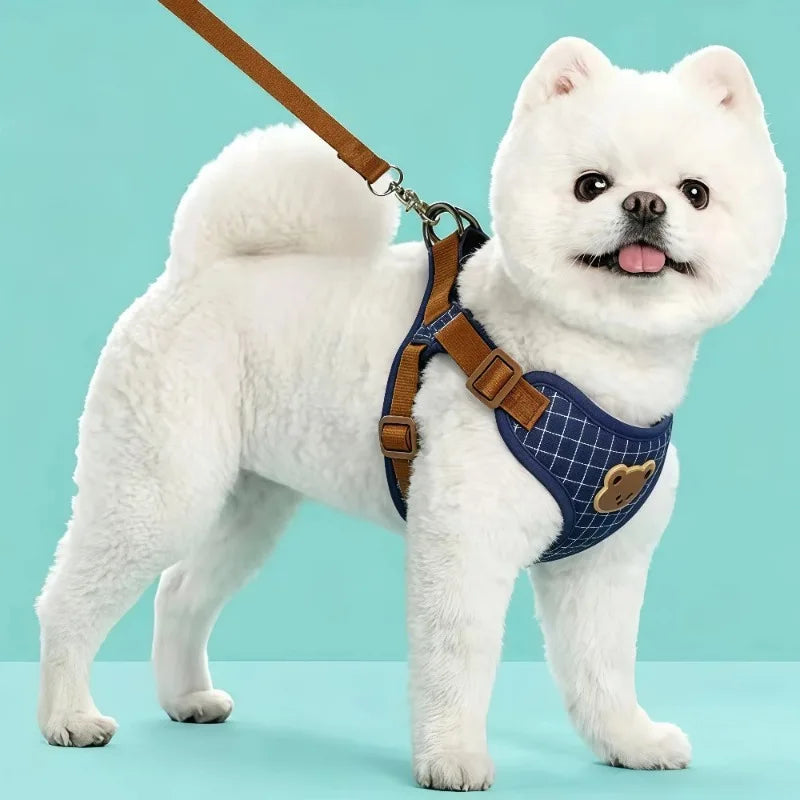 Dog/Cat Harness and Leash Set For Small and Medium Pets