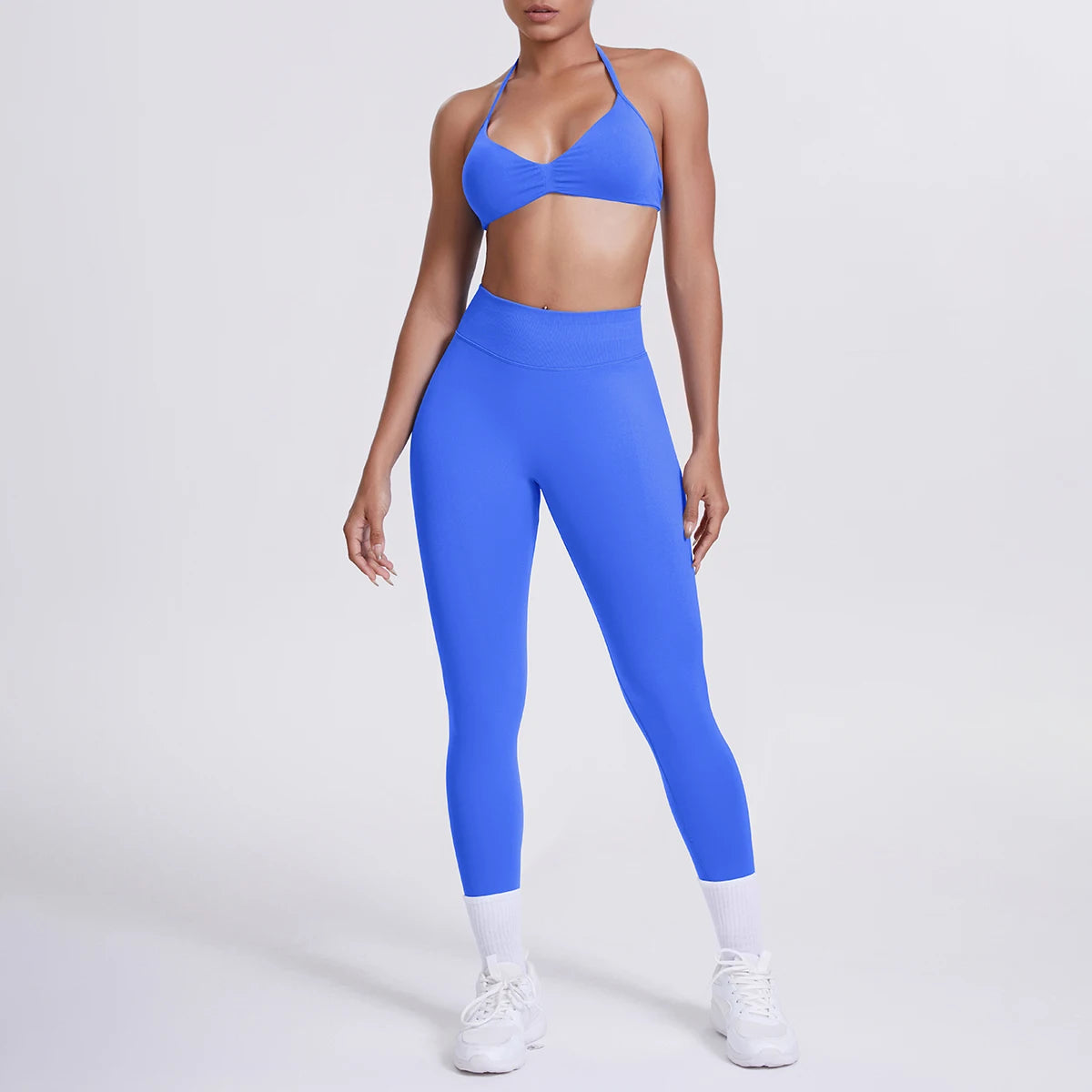Women’s 2pcs Yoga/Work-Out Set Sports Bra and Tummy Control Leggings