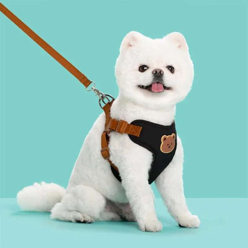 Dog/Cat Harness and Leash Set For Small and Medium Pets