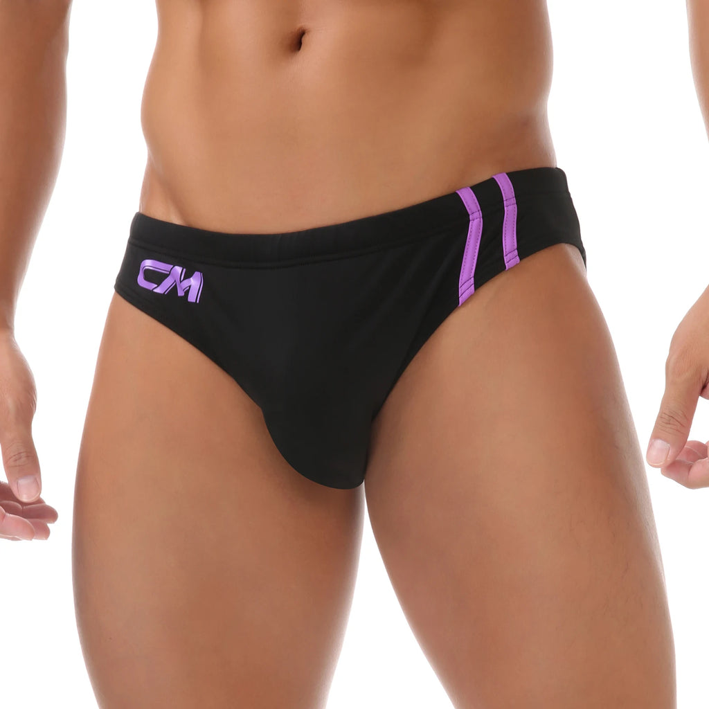 Men Swim Trunks Swimwear Men Y2K Swimming Briefs Maillot De Bain Beach Shorts Classic Sunga Bathing Suit