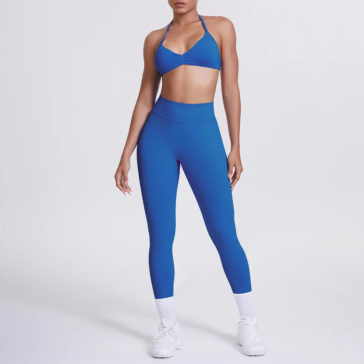 Women’s 2pcs Yoga/Work-Out Set Sports Bra and Tummy Control Leggings