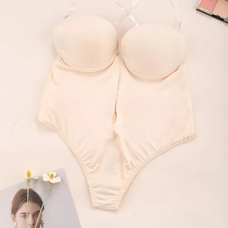 Women Backless Body Shape-wear Tummy Control 2 Available Colors