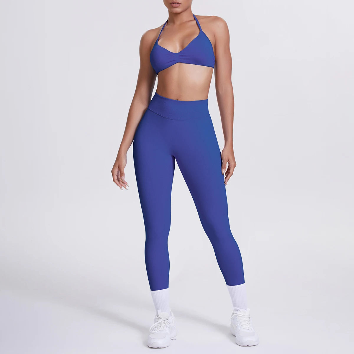Women’s 2pcs Yoga/Work-Out Set Sports Bra and Tummy Control Leggings