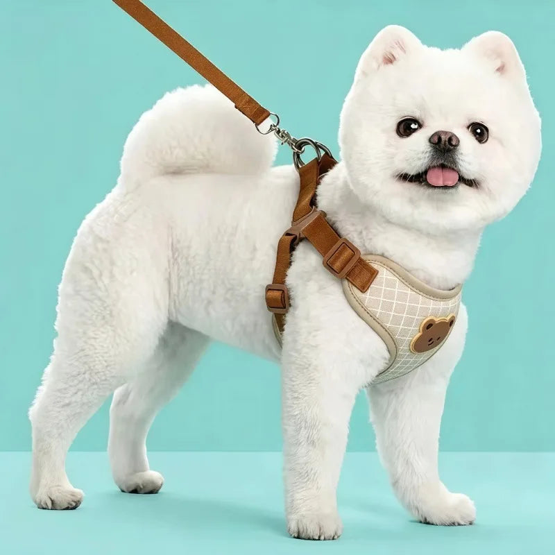 Dog/Cat Harness and Leash Set For Small and Medium Pets